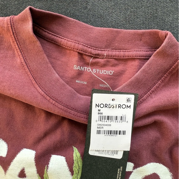 SANTO STUDIO x Jeff Lawrence Flower Graphic T-Shirt - Picture 5 of 5